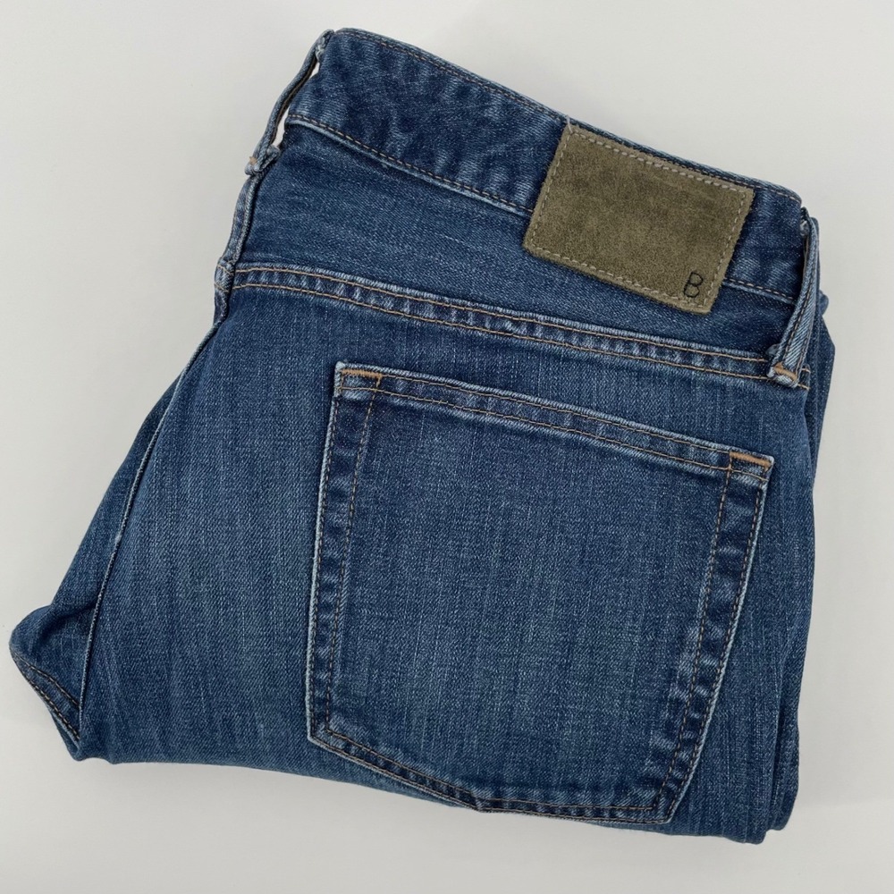 Bonobos The Blue Jean Men's 35x30 Medium Wash Bootcut Stretch Denim